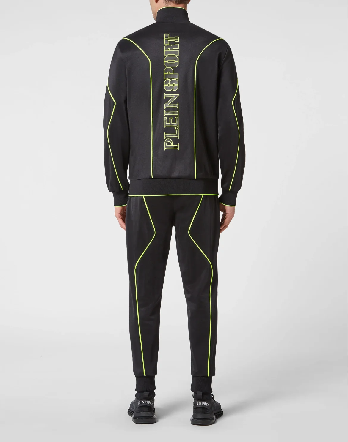 Tracksuit: Zip-up Jacket + jogging pants, цвет: Черный
