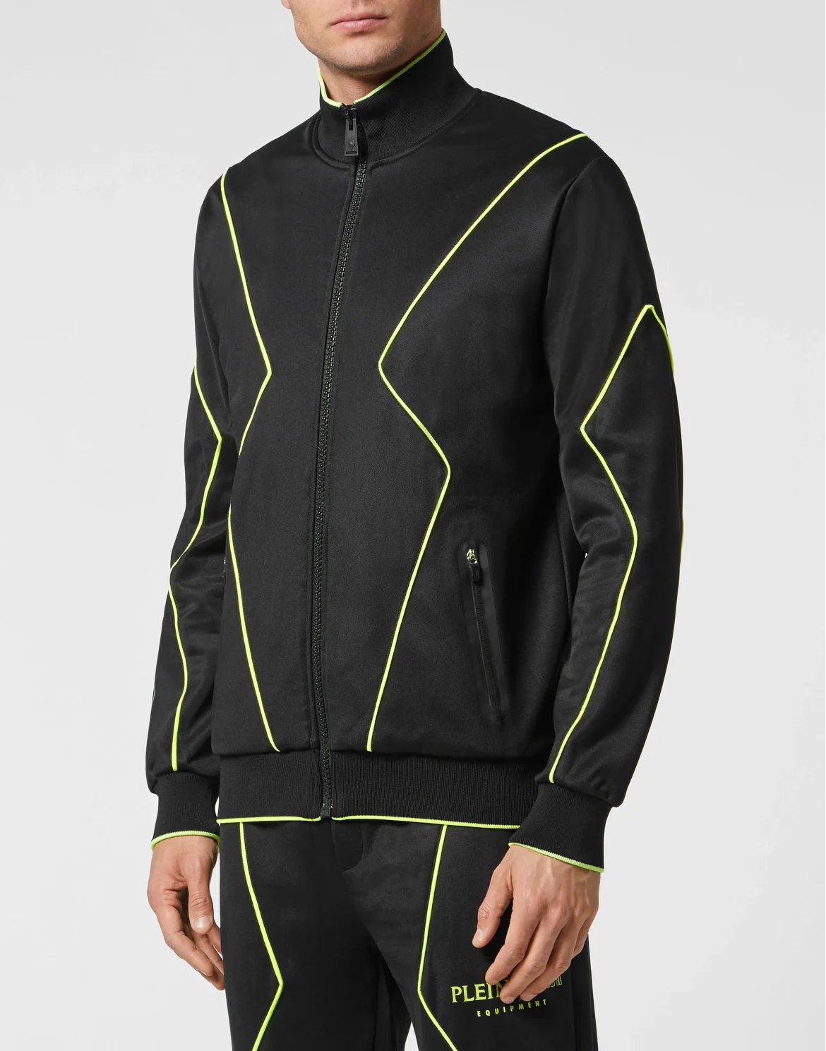 Tracksuit: Zip-up Jacket + jogging pants, цвет: Черный