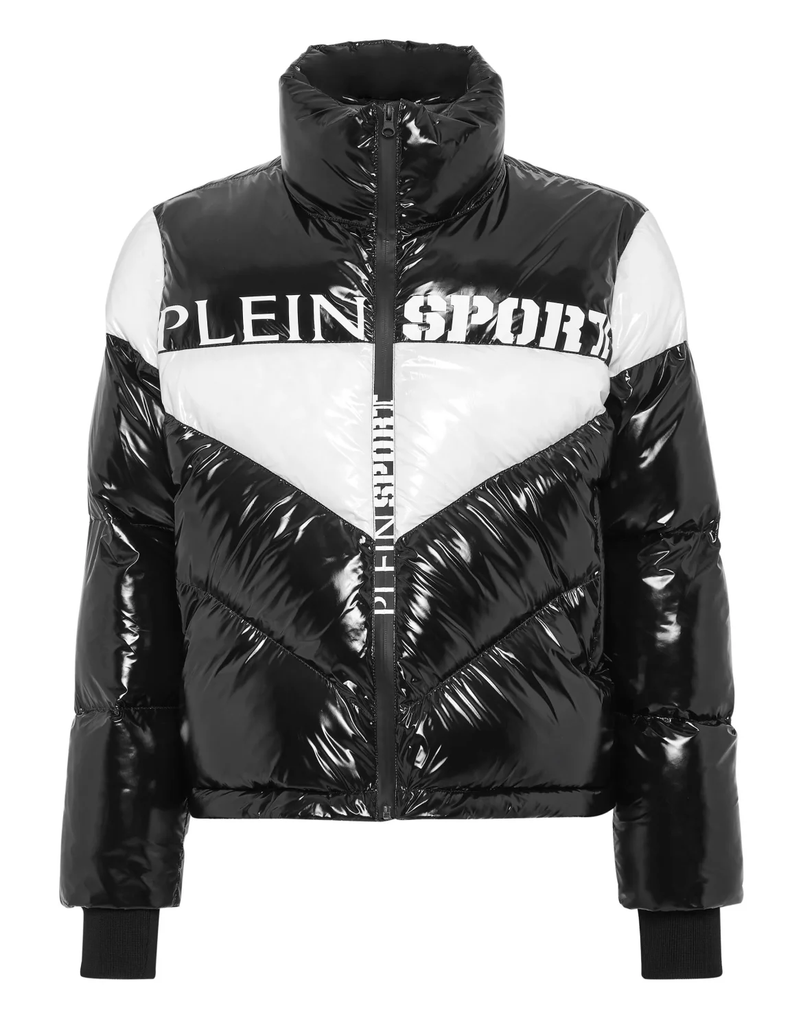 Nylon Padded Down Jacket, цвет: Черный