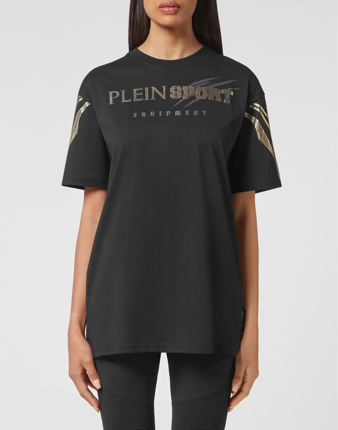 T-shirt Round Neck SS Tiger, цвет: Черный