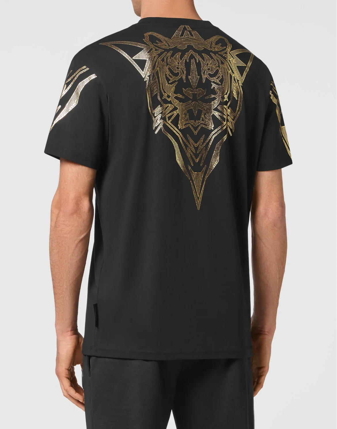 T-shirt Round Neck SS Tiger, цвет: Черный