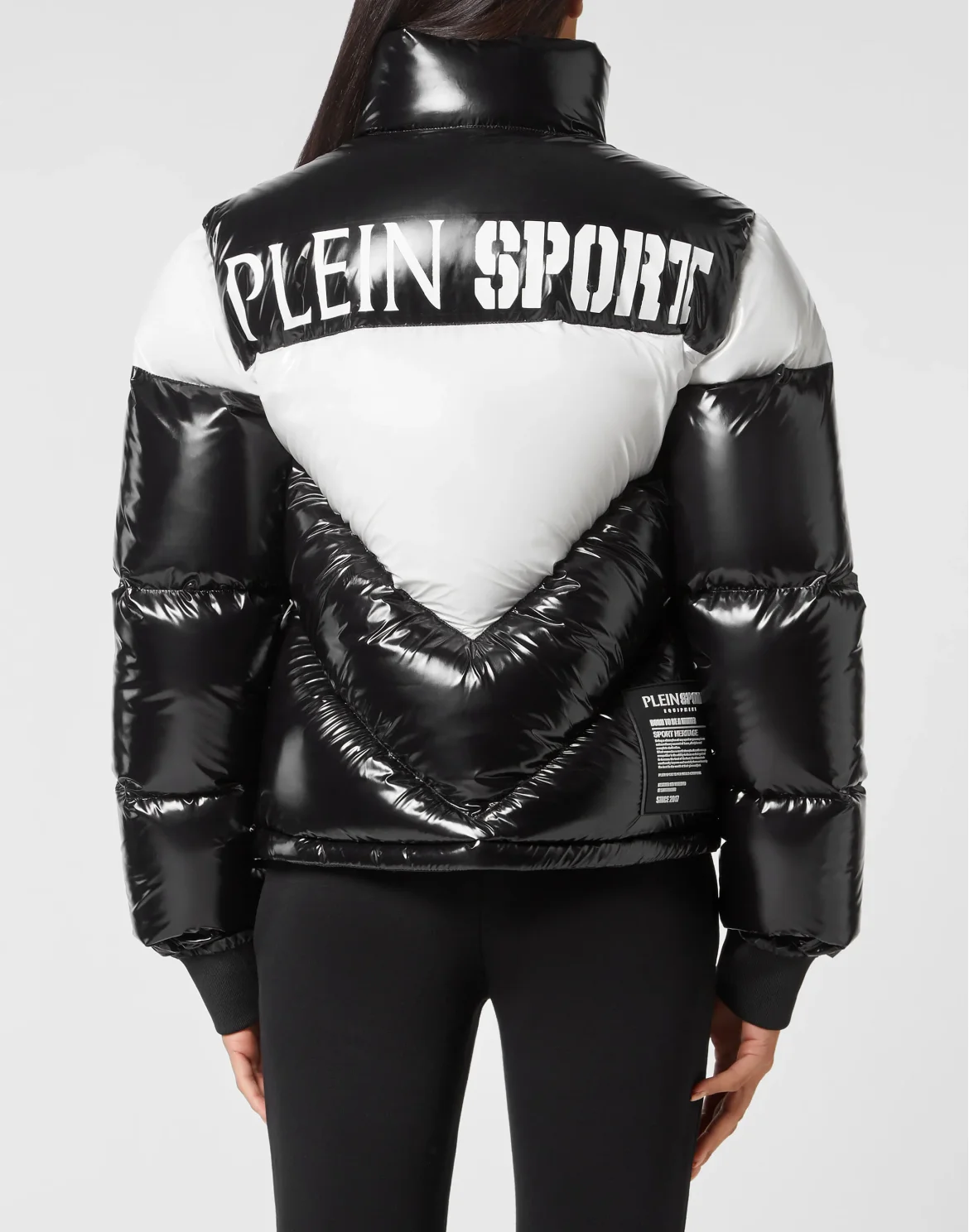 Nylon Down Jacket, цвет: Черный