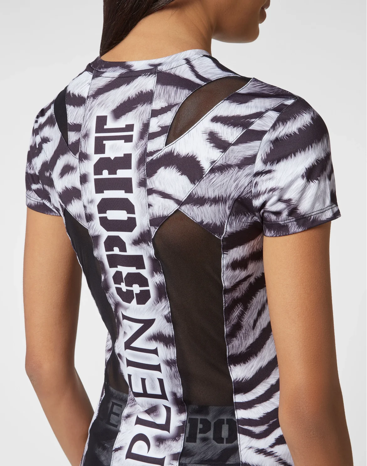T-shirt Round Neck SS Tiger, цвет: Черный