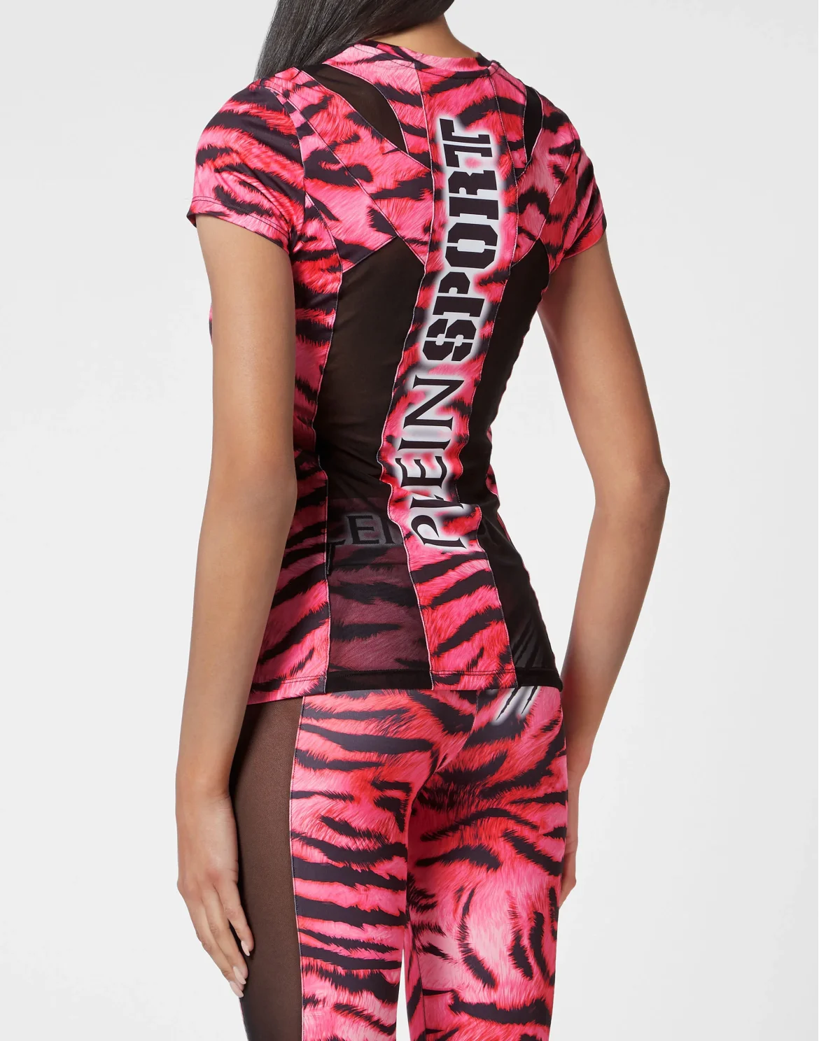 T-shirt Round Neck SS Tiger, цвет: Сиреневый