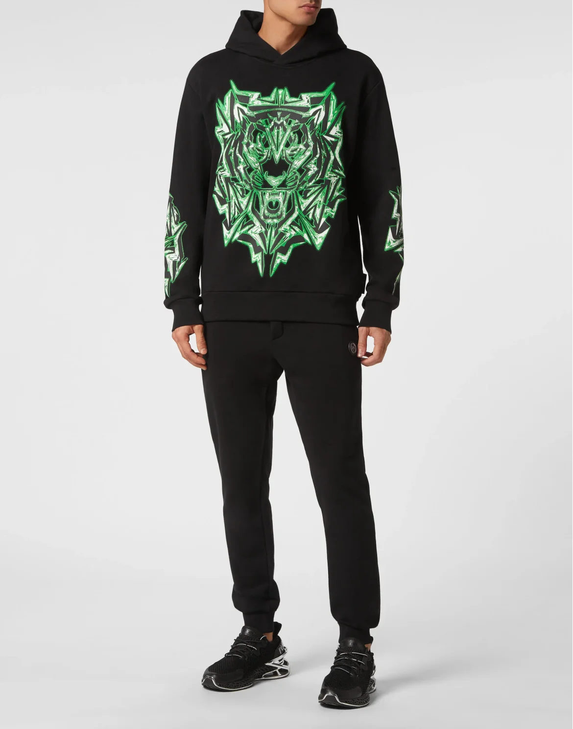 Hoodie Sweatshirt Thunder Tiger, цвет: Зеленый