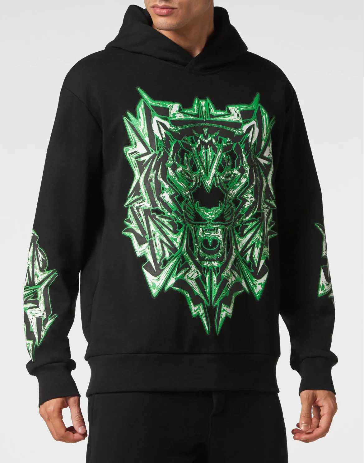 Hoodie Sweatshirt Thunder Tiger, цвет: Зеленый