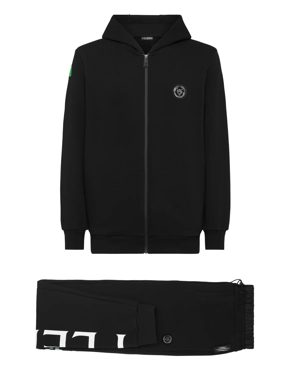 Jogging Tracksuit: Hoodie Sweatjacket/Trousers, цвет: Зеленый