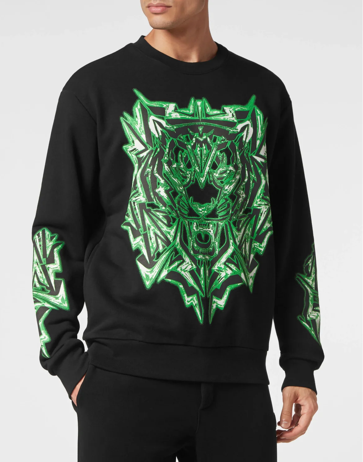 Sweatshirt LS Thunder Tiger, цвет: Зеленый