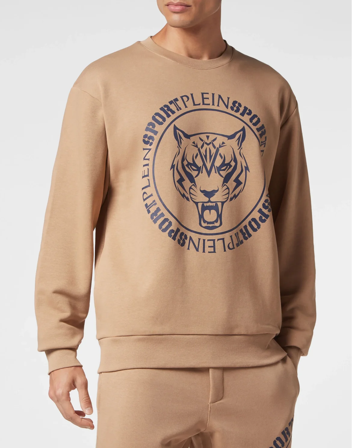 Sweatshirt LS Tiger, цвет: Бежевый