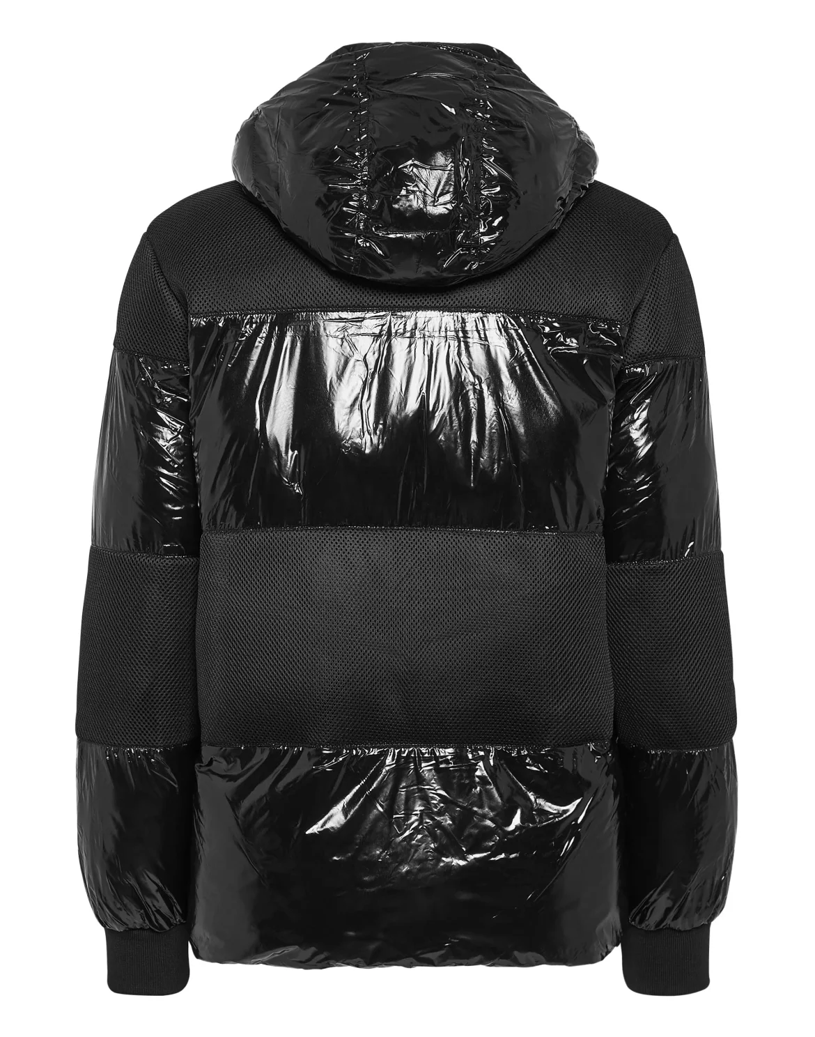 Nylon Padded Jacket, цвет: Черный