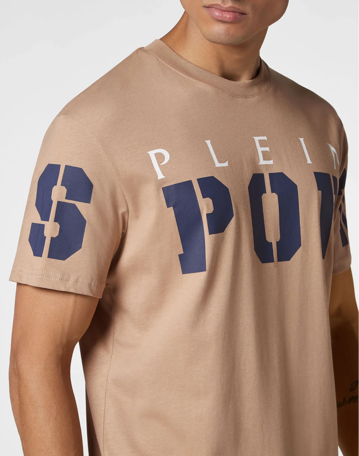 T-shirt Round Neck SS, цвет: Бежевый