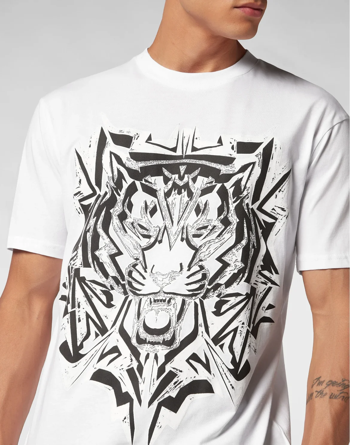 T-shirt Round Neck SS Thunder Tiger, цвет: Белый
