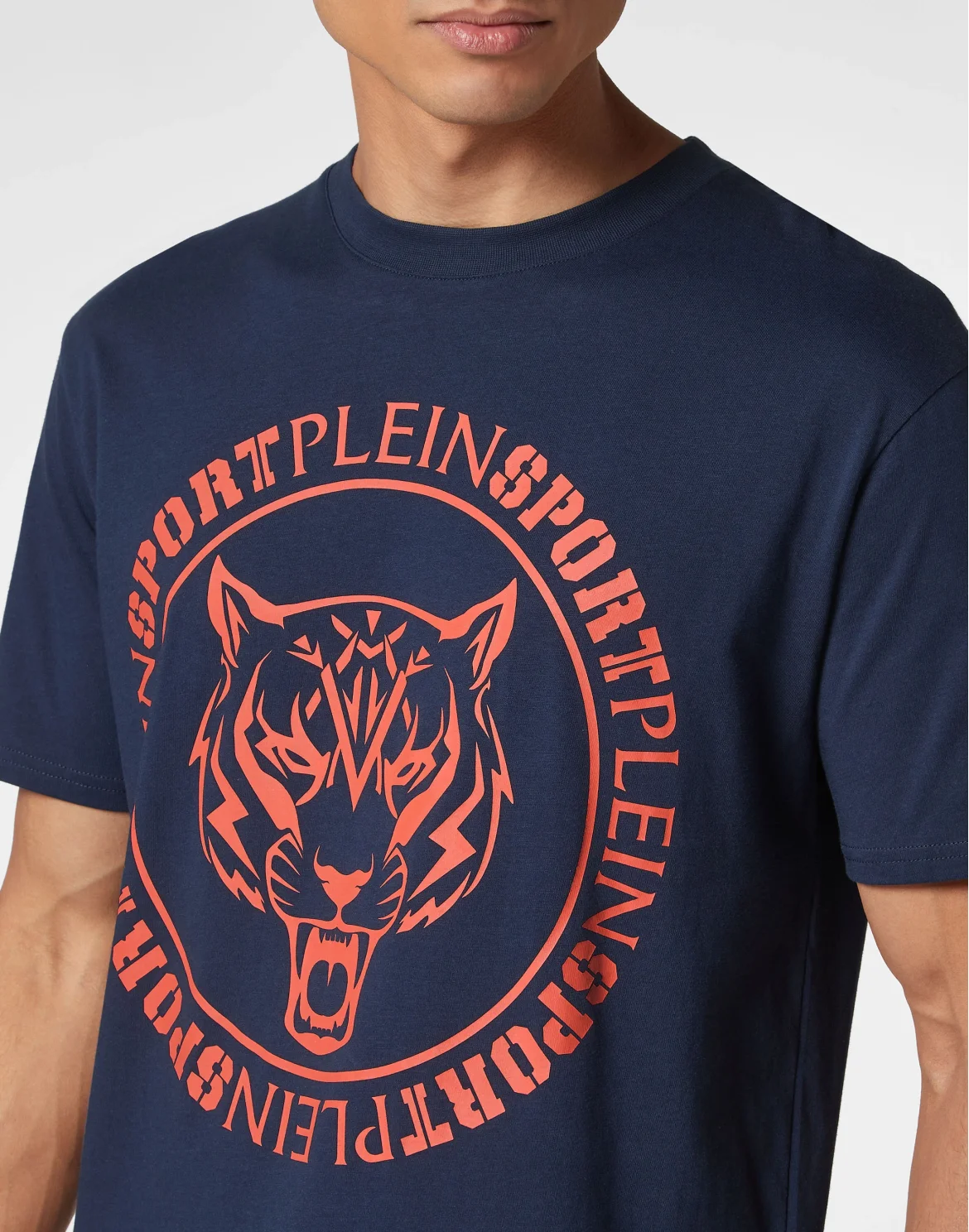 T-shirt Round Neck SS Tiger, цвет: Синий