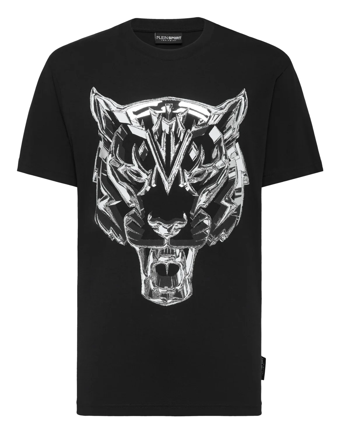 T-shirt Round Neck SS Chrome Tiger, цвет: Черный