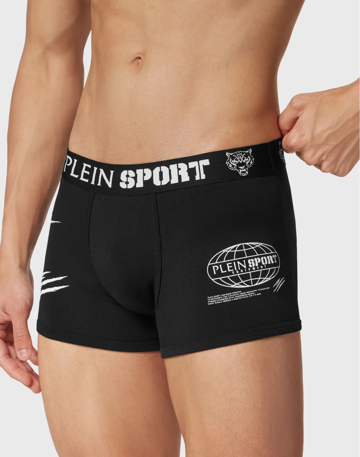 Boxer Briefs Multilogo, цвет: Черный