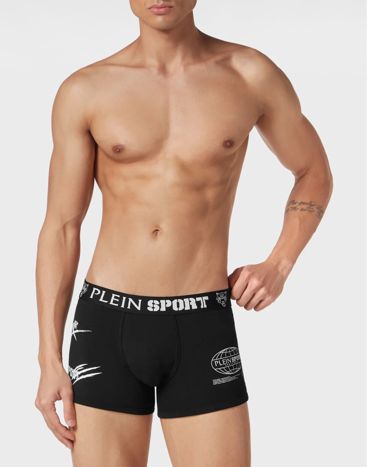 Boxer Briefs Multilogo, цвет: Черный