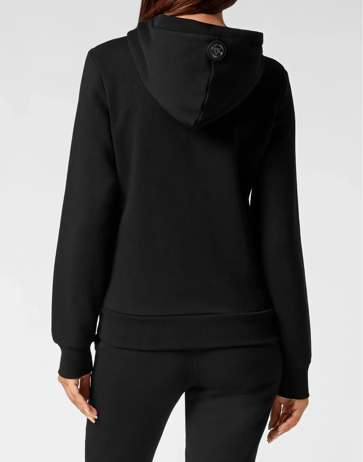 Hoodie Sweatshirt Glitter, цвет: Черный