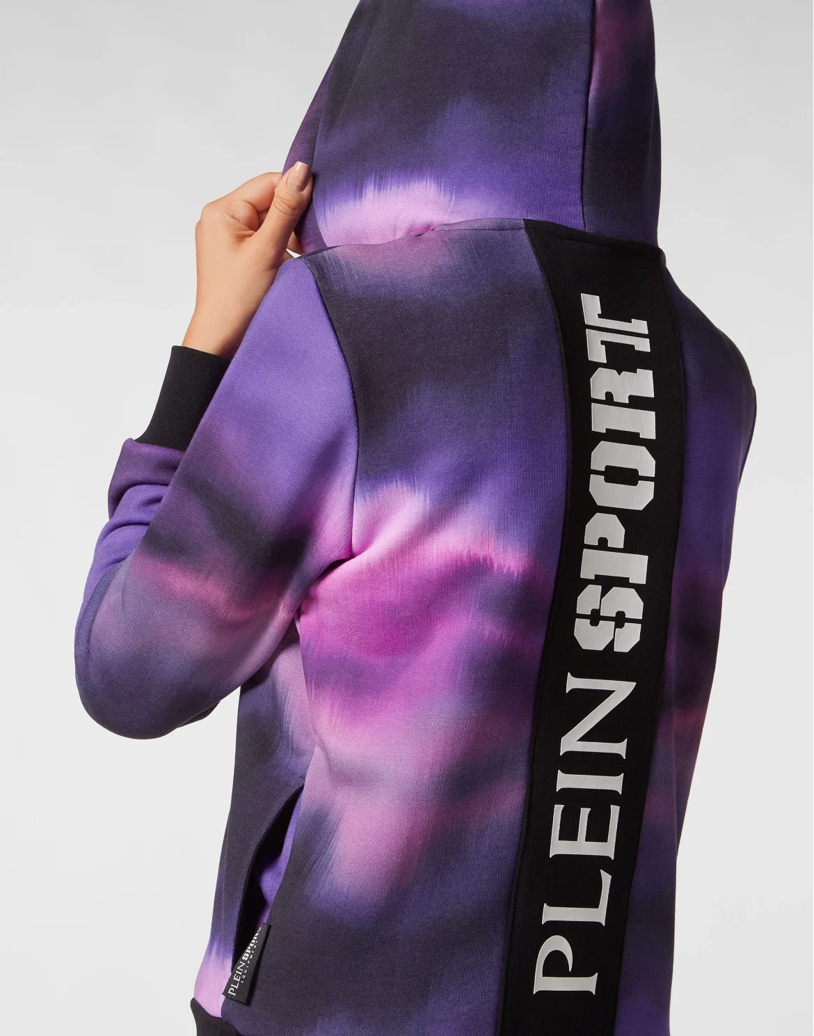 Hoodie  Sweatshirt Optical, цвет: Сиреневый