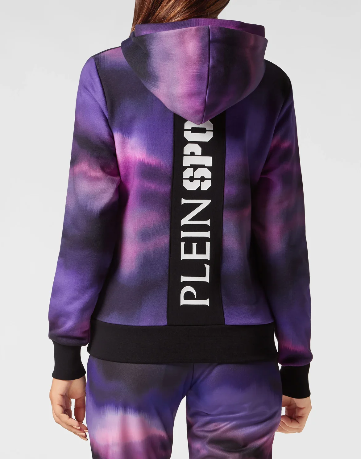 Hoodie  Sweatshirt Optical, цвет: Сиреневый