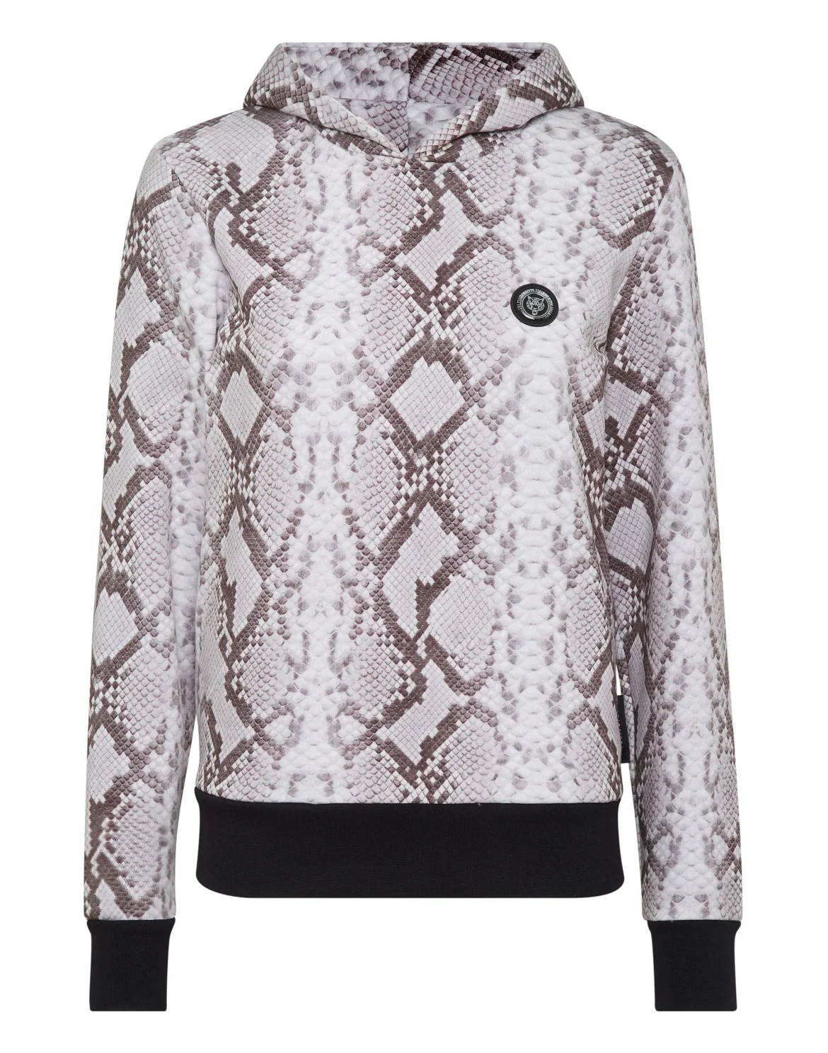 Hoodie Sweatjacket Pitone, цвет: Серый