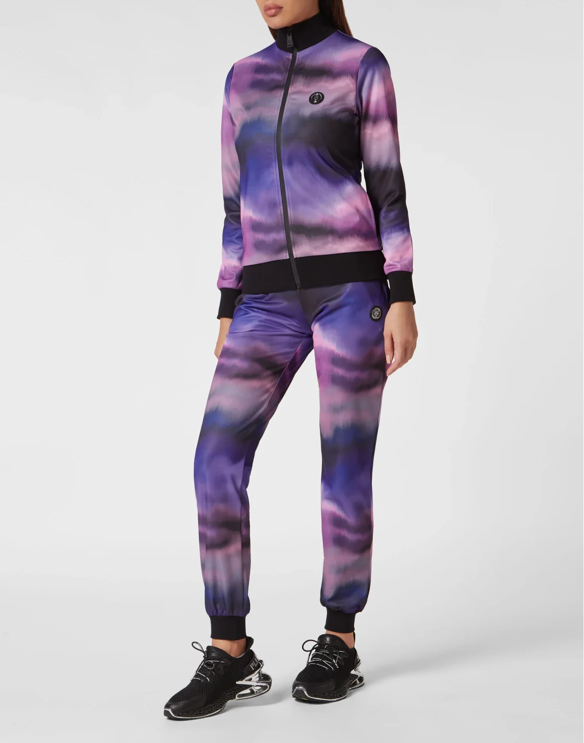 Jogging Tracksuit: Top/Trousers Optical, цвет: Сиреневый
