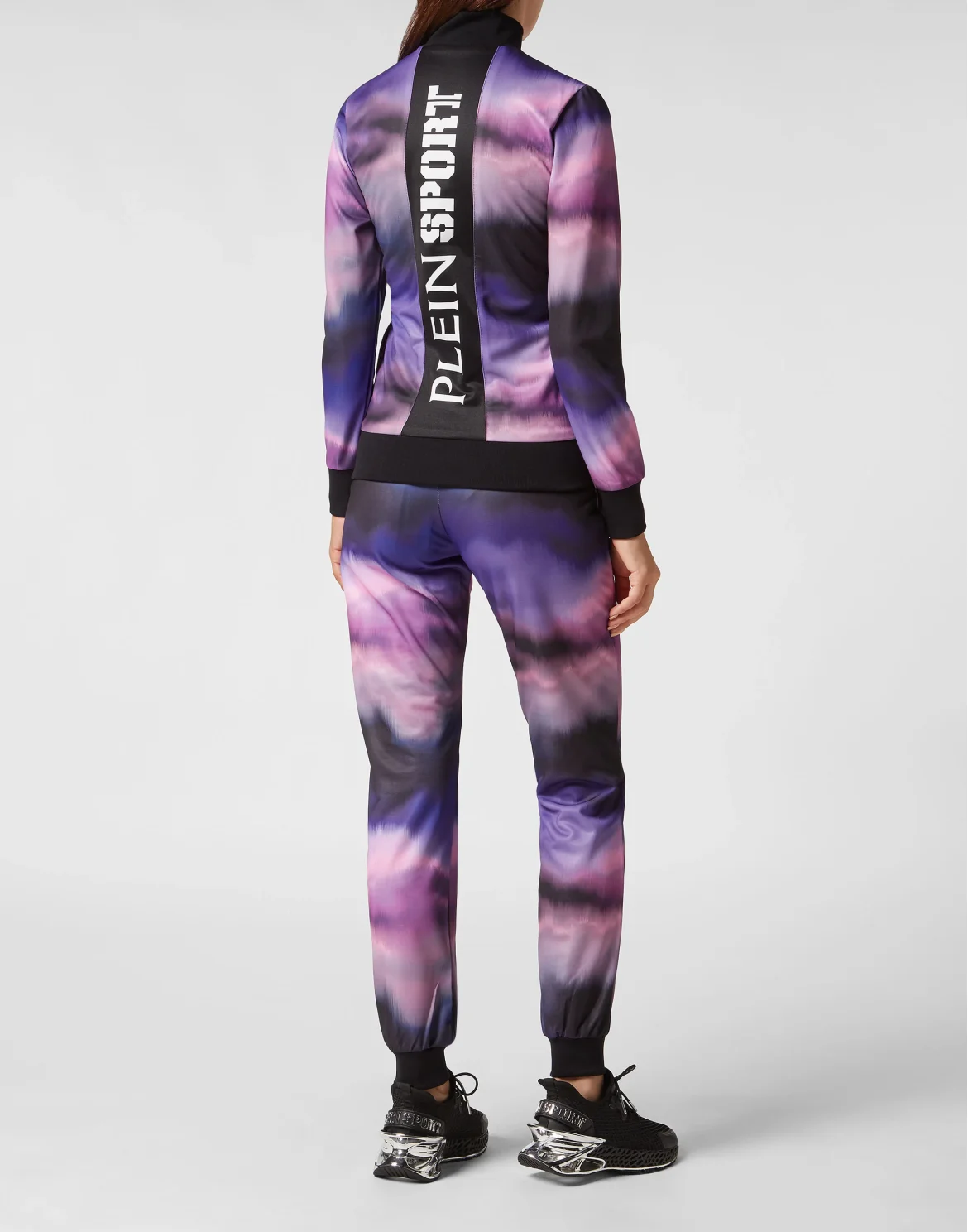Jogging Tracksuit: Top/Trousers Optical, цвет: Сиреневый