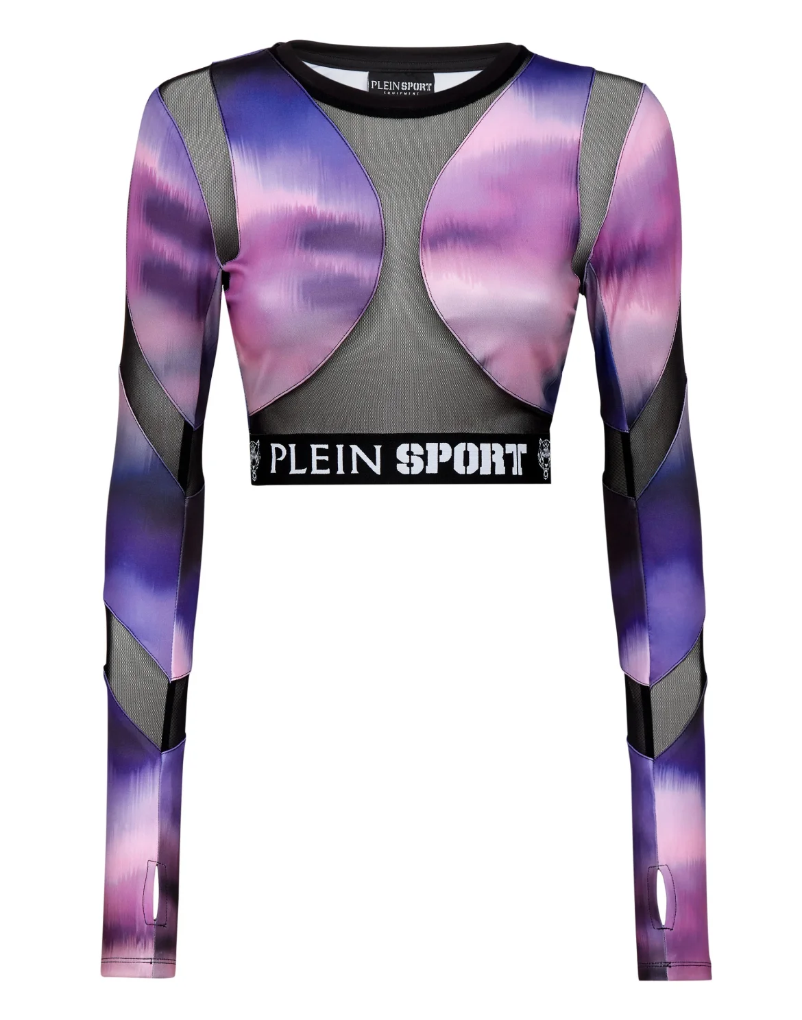 Jogging Cropped Top LS Optical, цвет: Сиреневый