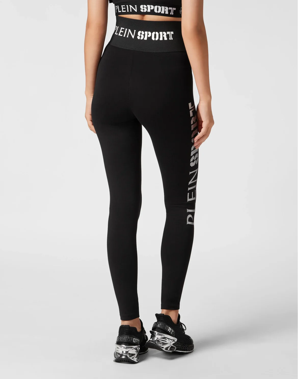 Jogging Leggings Glitter, цвет: Черный