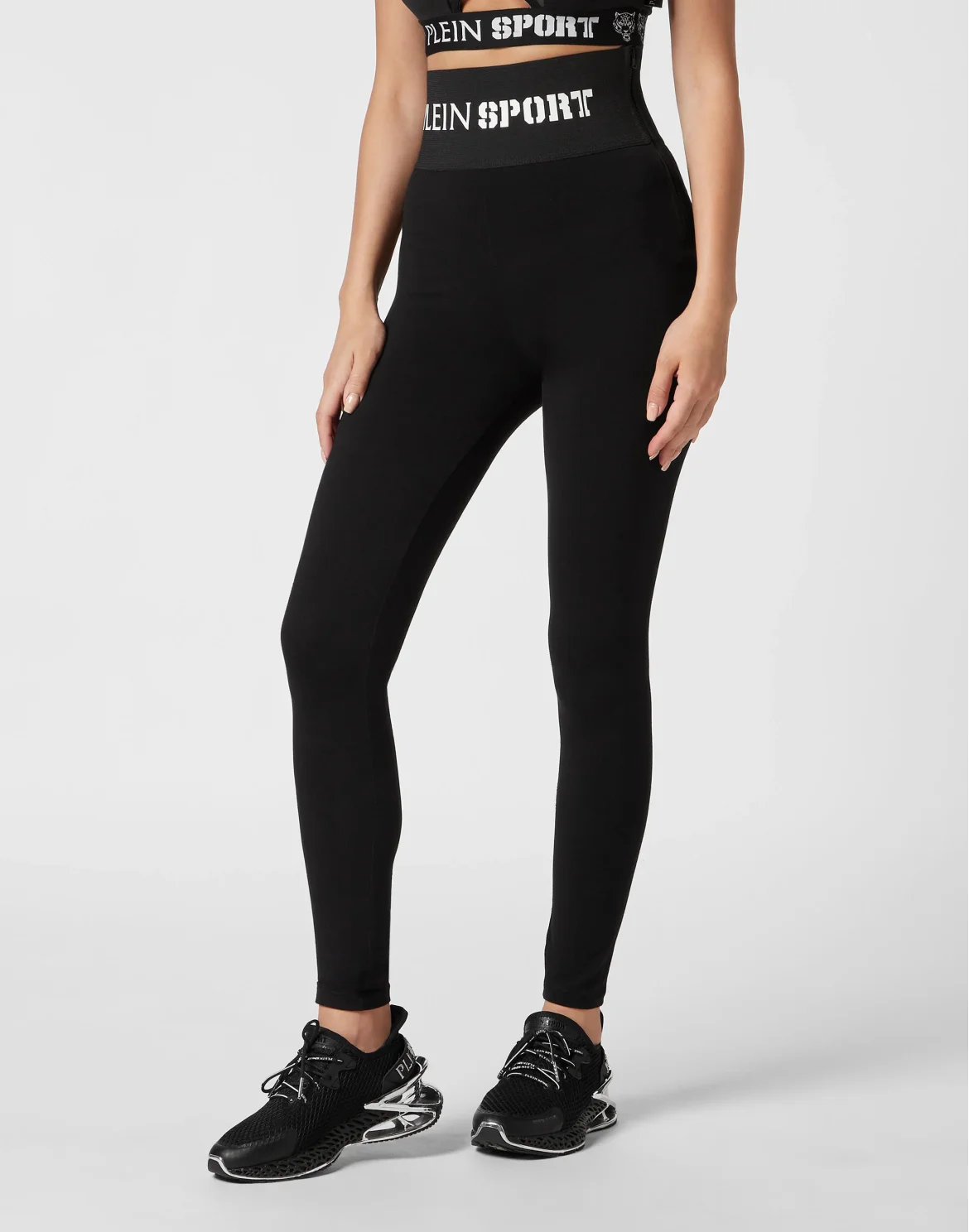 Jogging Leggings Glitter, цвет: Черный