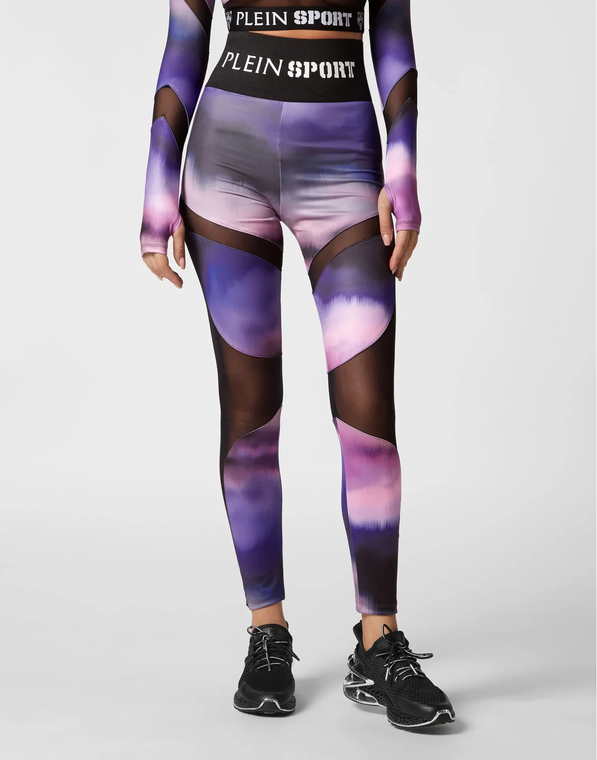Jogging Leggings Optical, цвет: Сиреневый