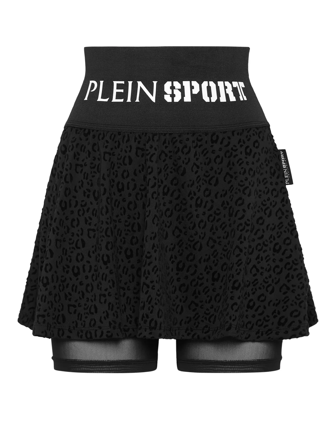 Tennis Skirt Leopard, цвет: Черный