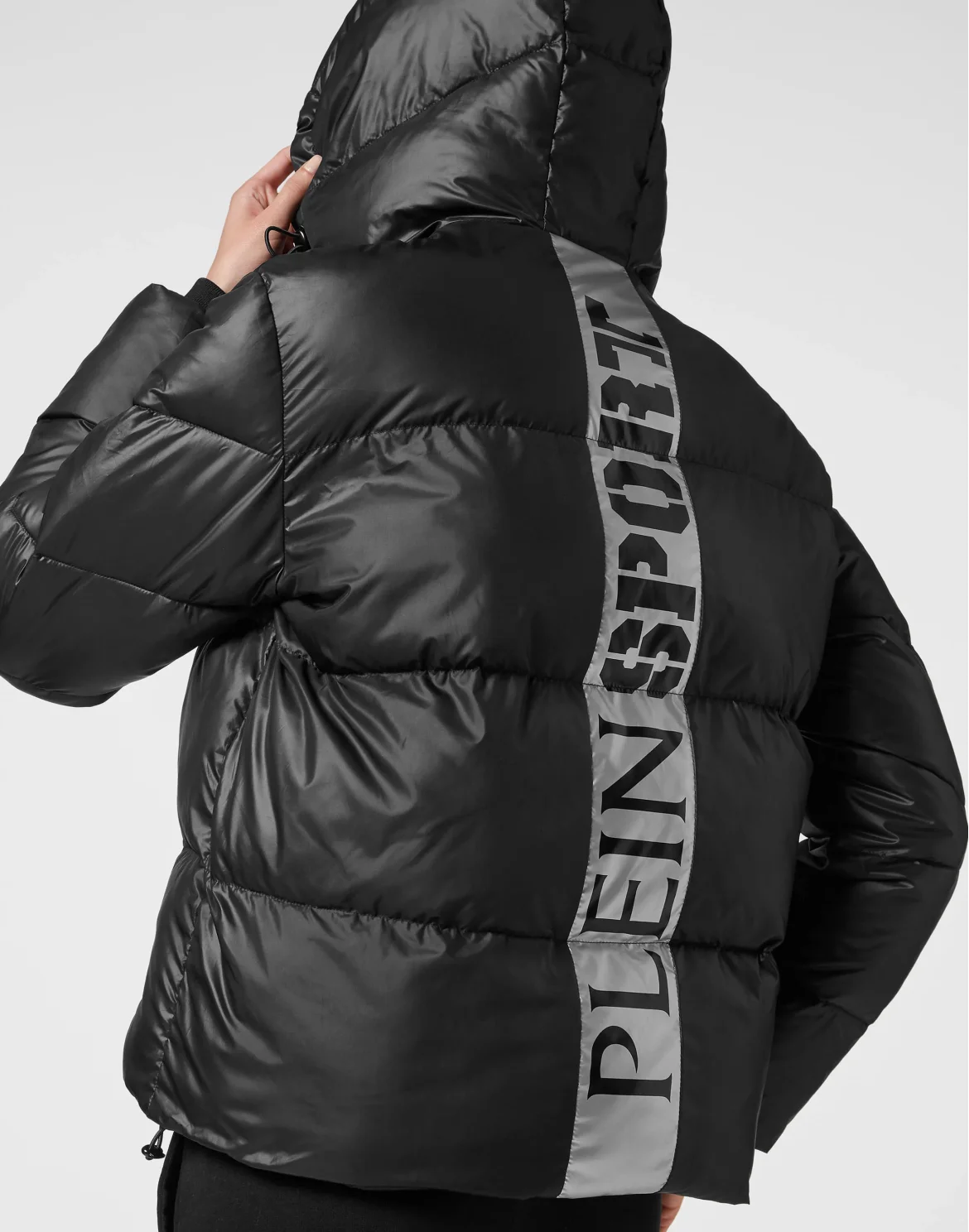 Nylon Puffer Jacket, цвет: Черный