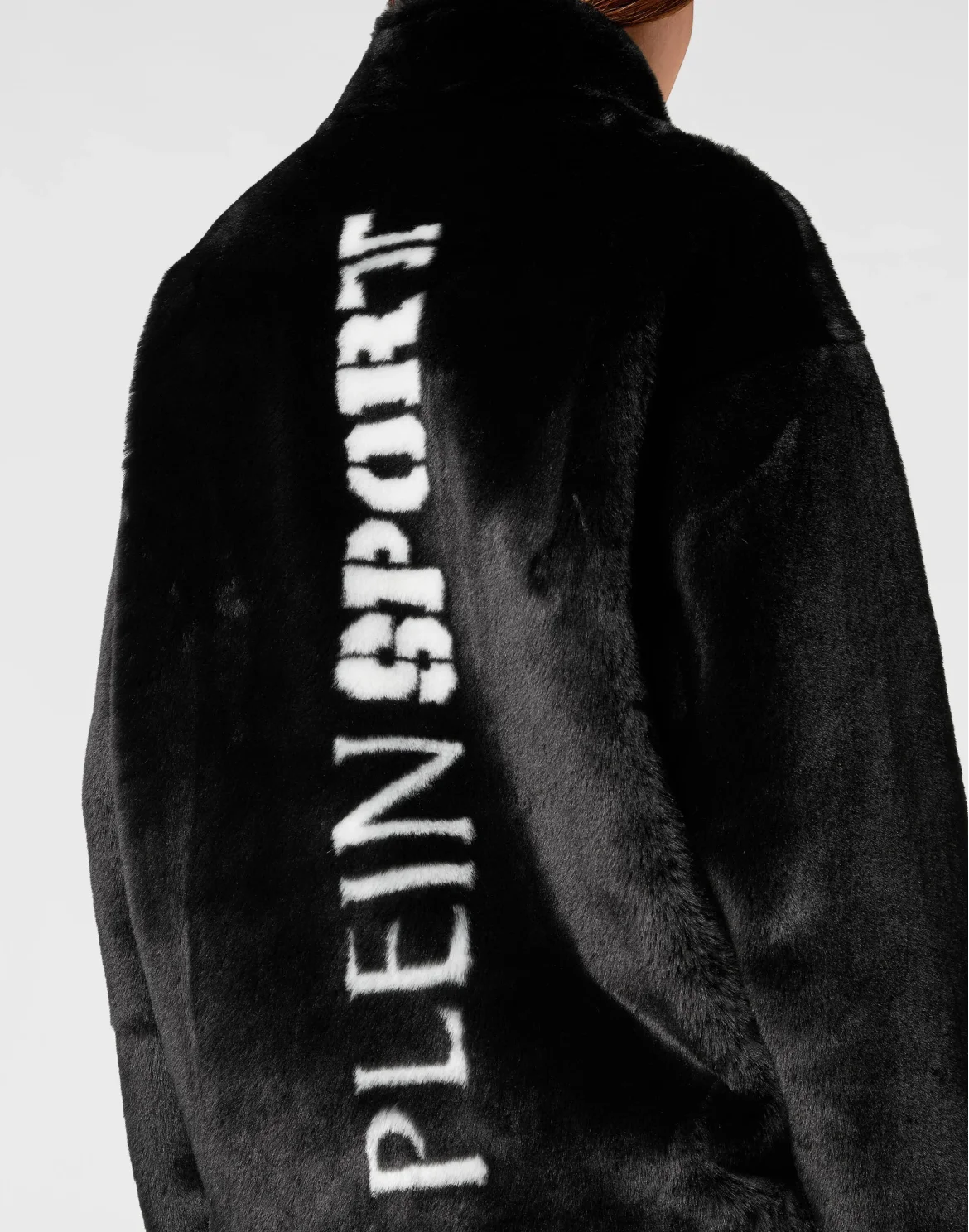Eco Fur Jacket Scratch, цвет: Черный