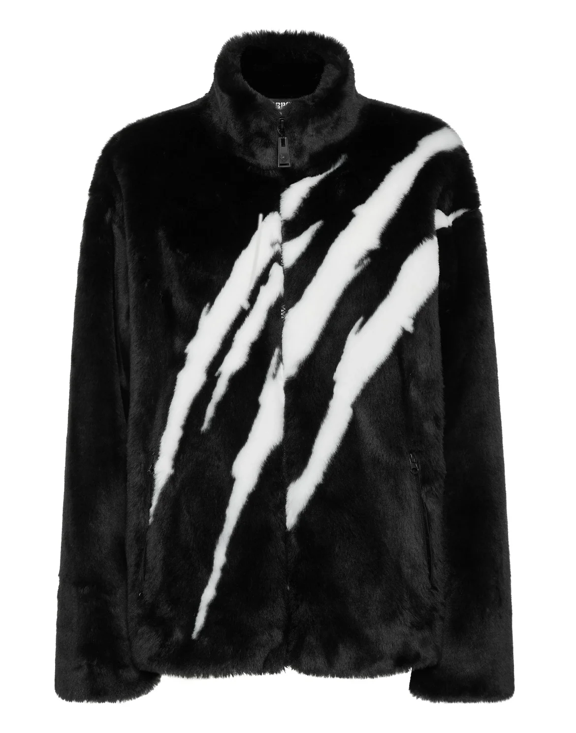 Eco Fur Jacket Scratch, цвет: Черный