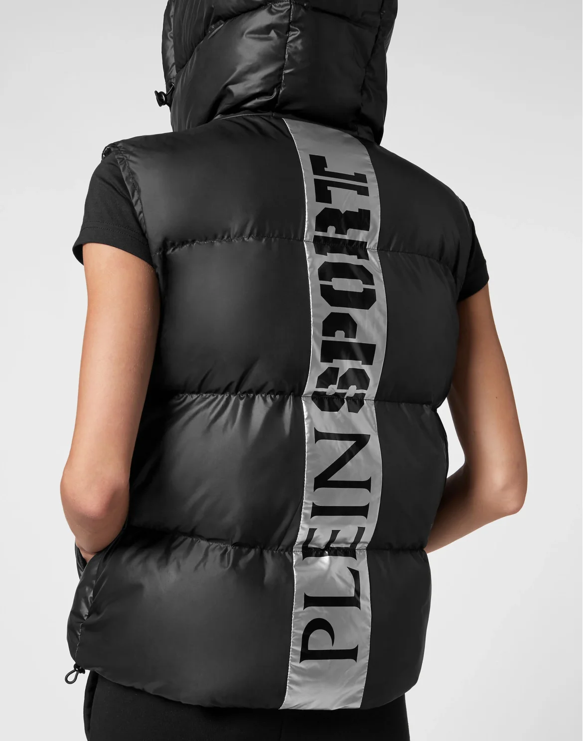 Nylon Puffer Vest, цвет: Черный
