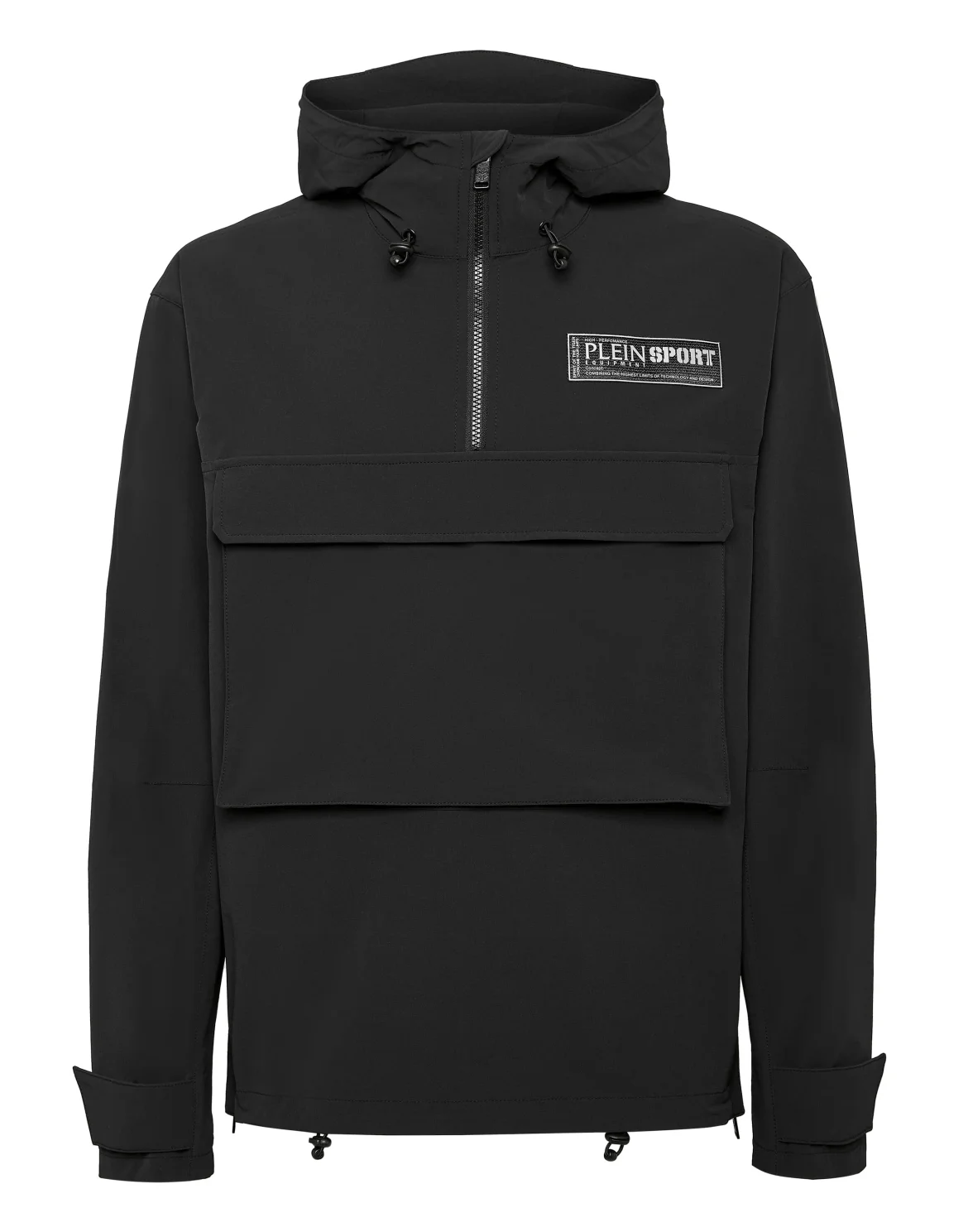 Nylon K-Way Jacket, цвет: Черный