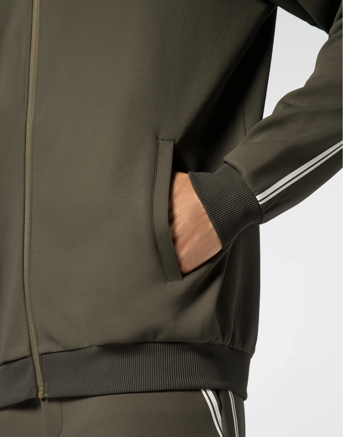 Hoodie Sweatjacket, цвет: Серый