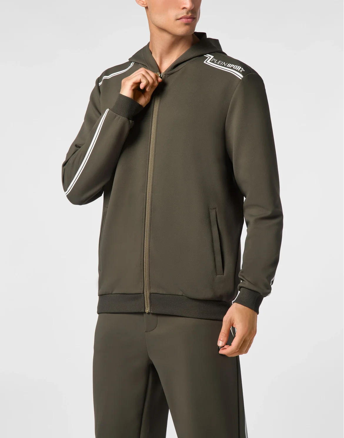 Hoodie Sweatjacket, цвет: Серый