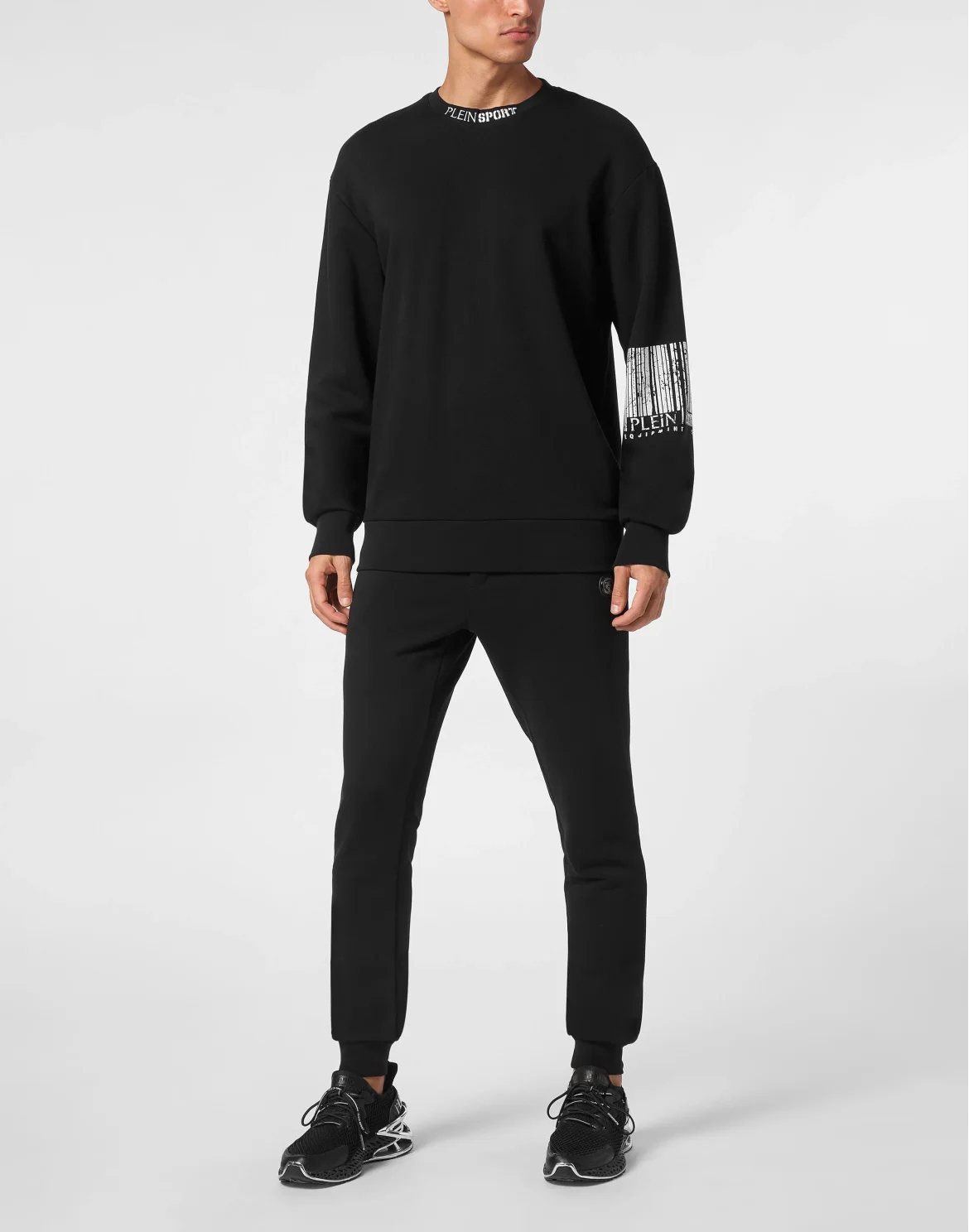 Sweatshirt LS Barcode, цвет: Черный