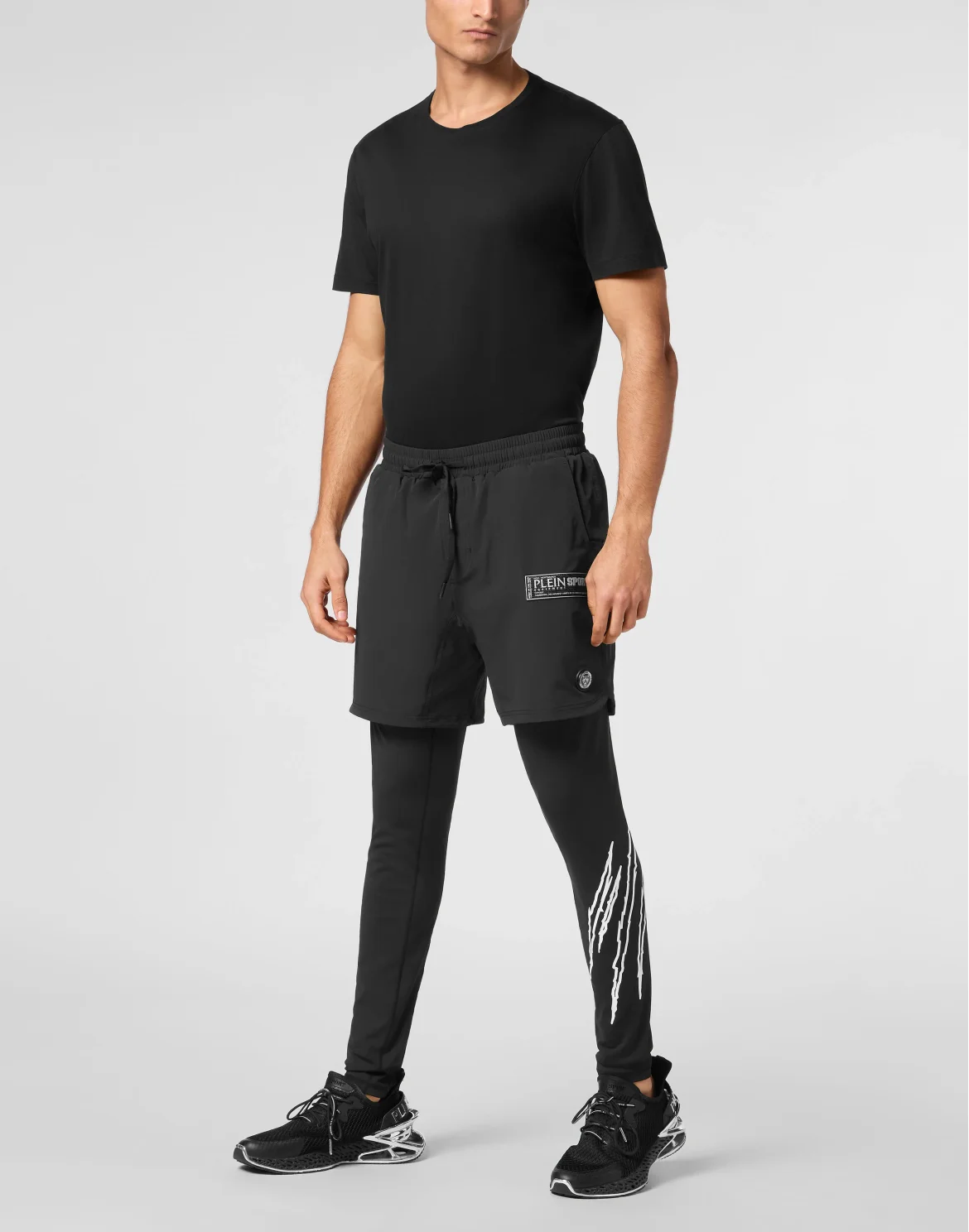 Nylon Running Trousers, цвет: Черный
