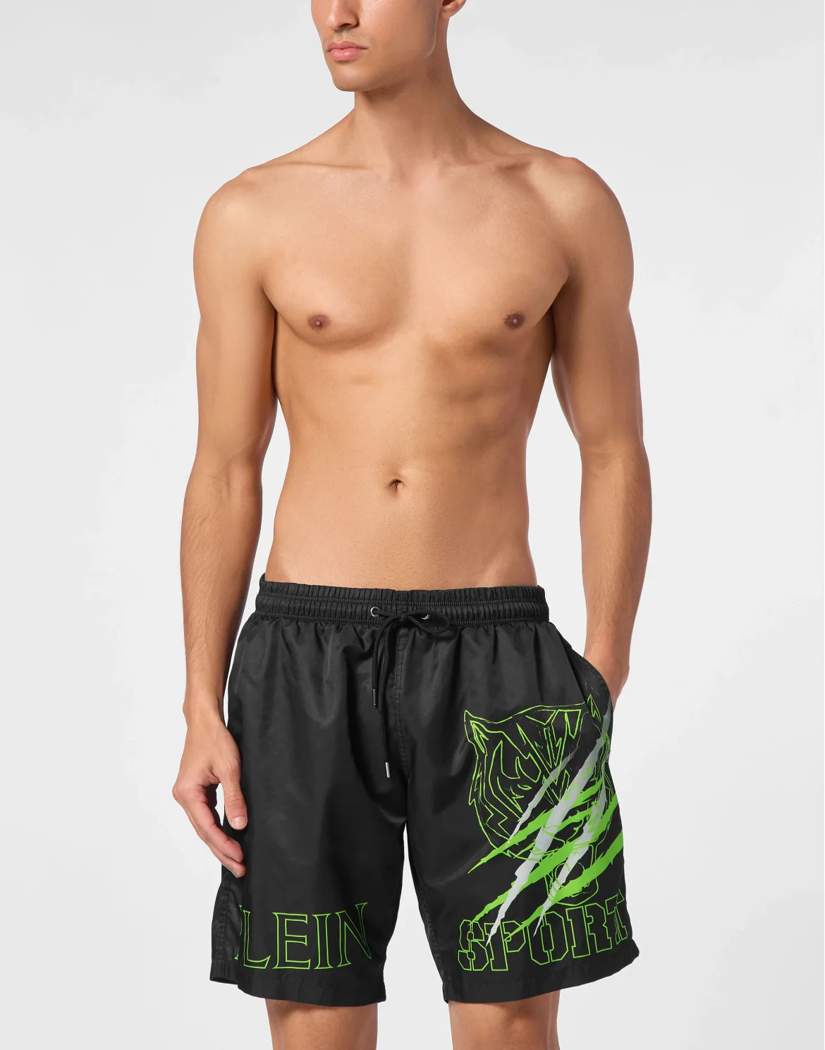 Swim Shorts Tiger, цвет: Зеленый