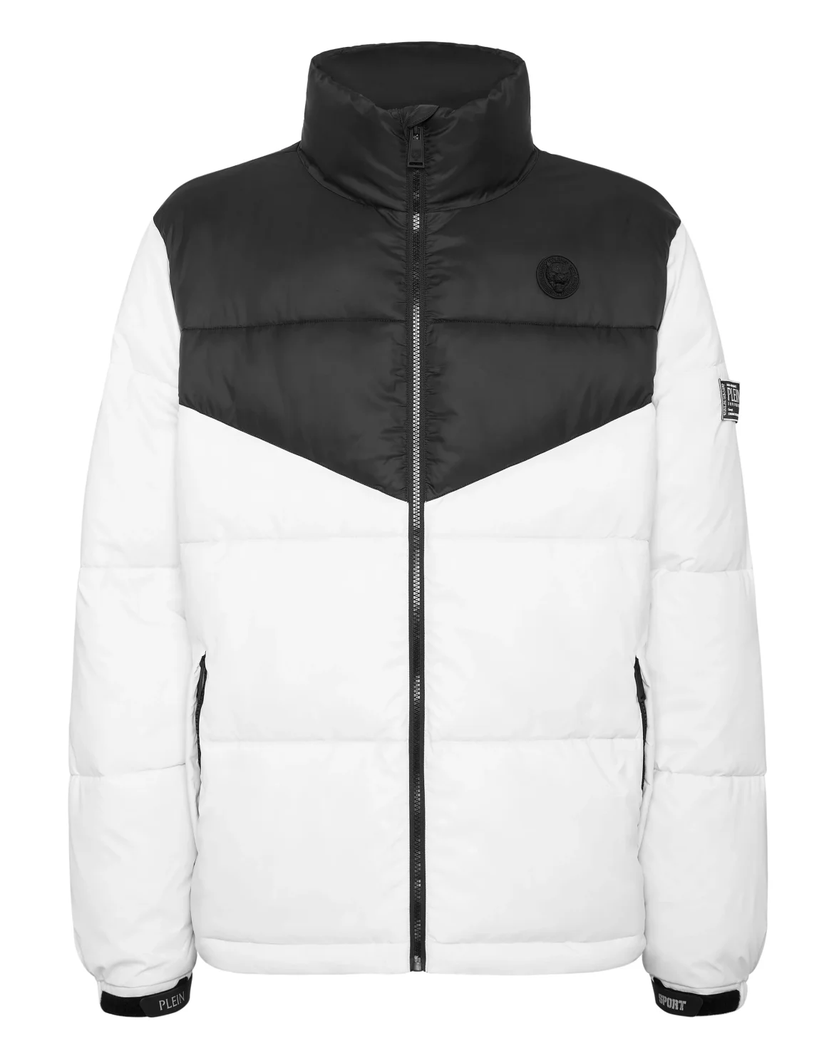 Nylon Puffered Jacket, цвет: Черный