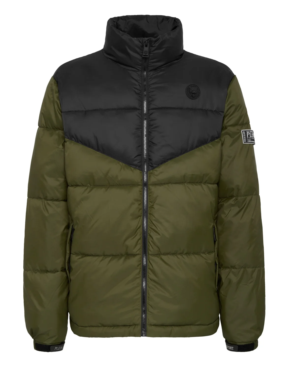 Nylon Puffered Jacket, цвет: Камуфляж