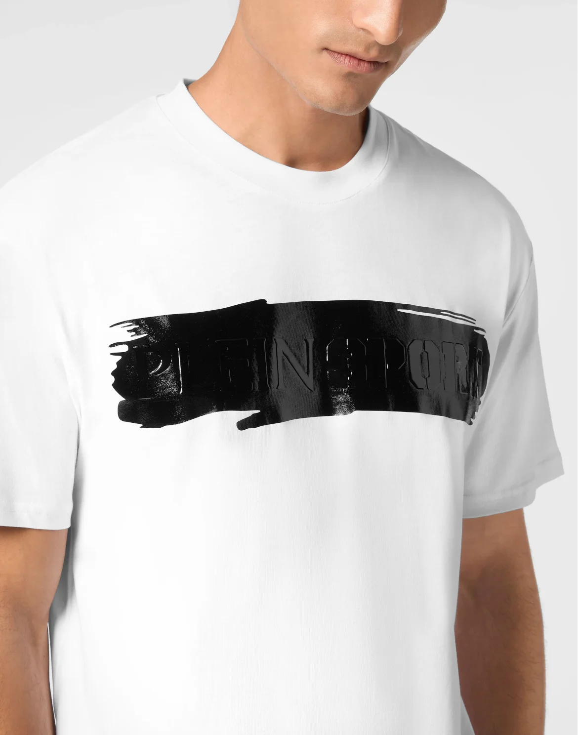 T-shirt Round Neck SS Silver Brush, цвет: Белый
