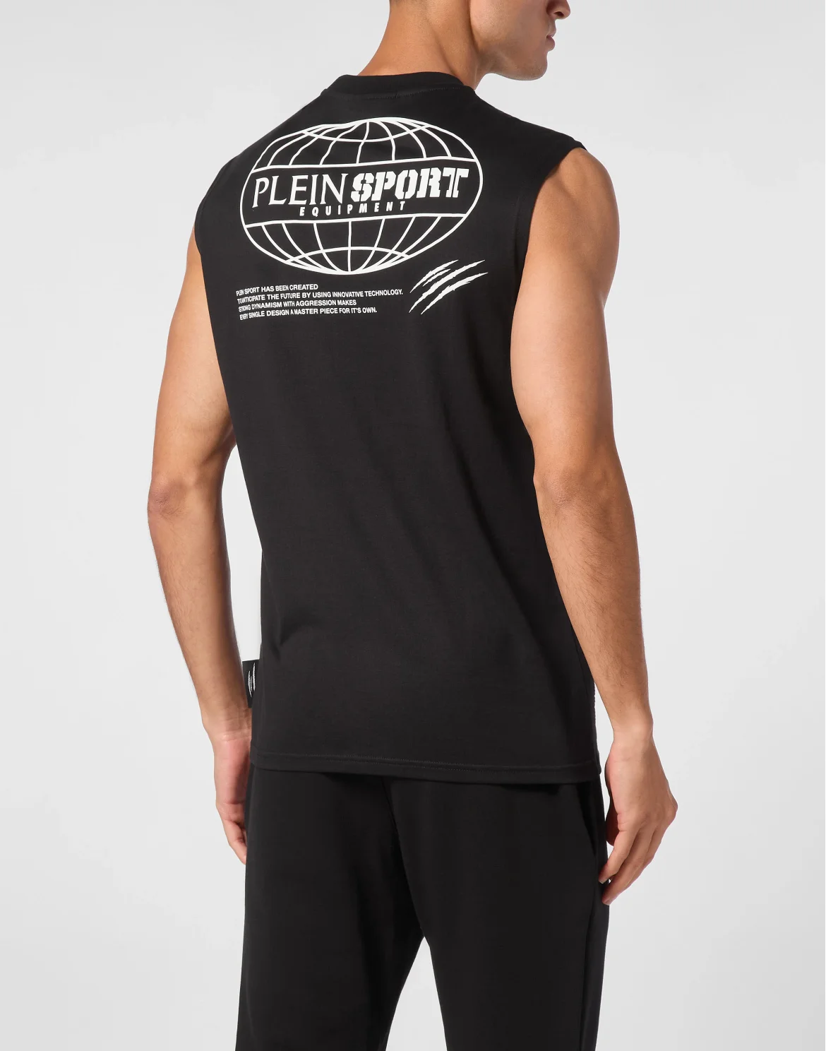 SLEEVELESS T-shirt, цвет: Черный