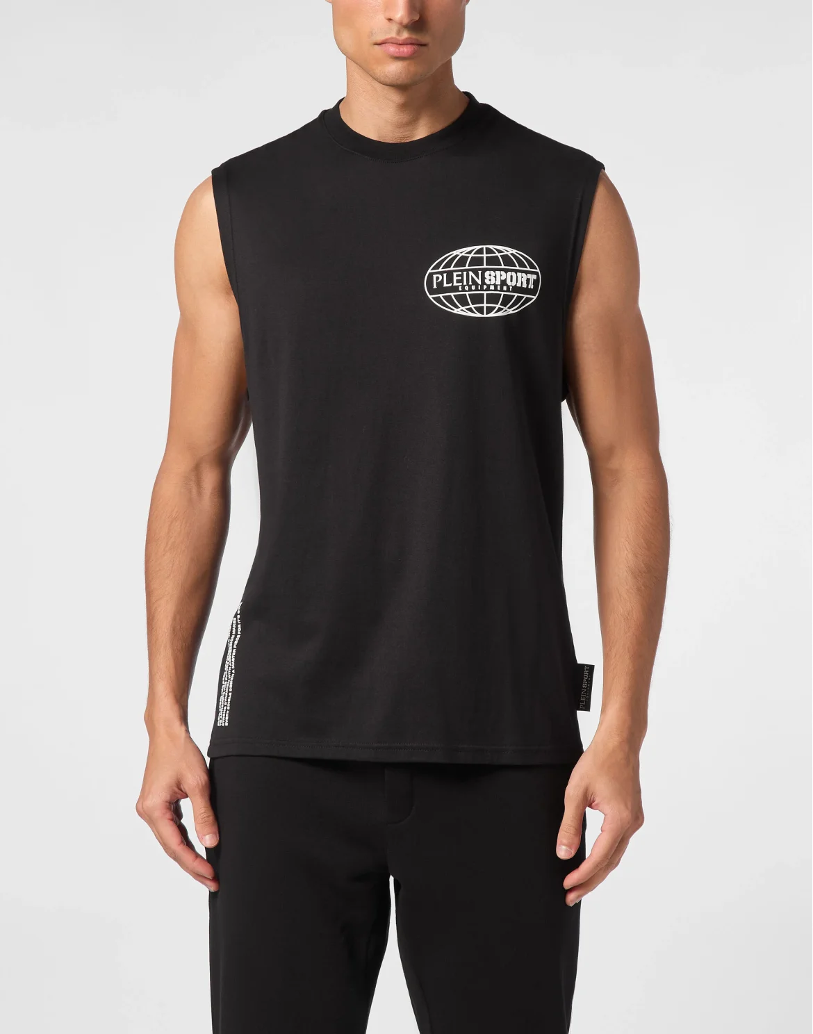 SLEEVELESS T-shirt, цвет: Черный