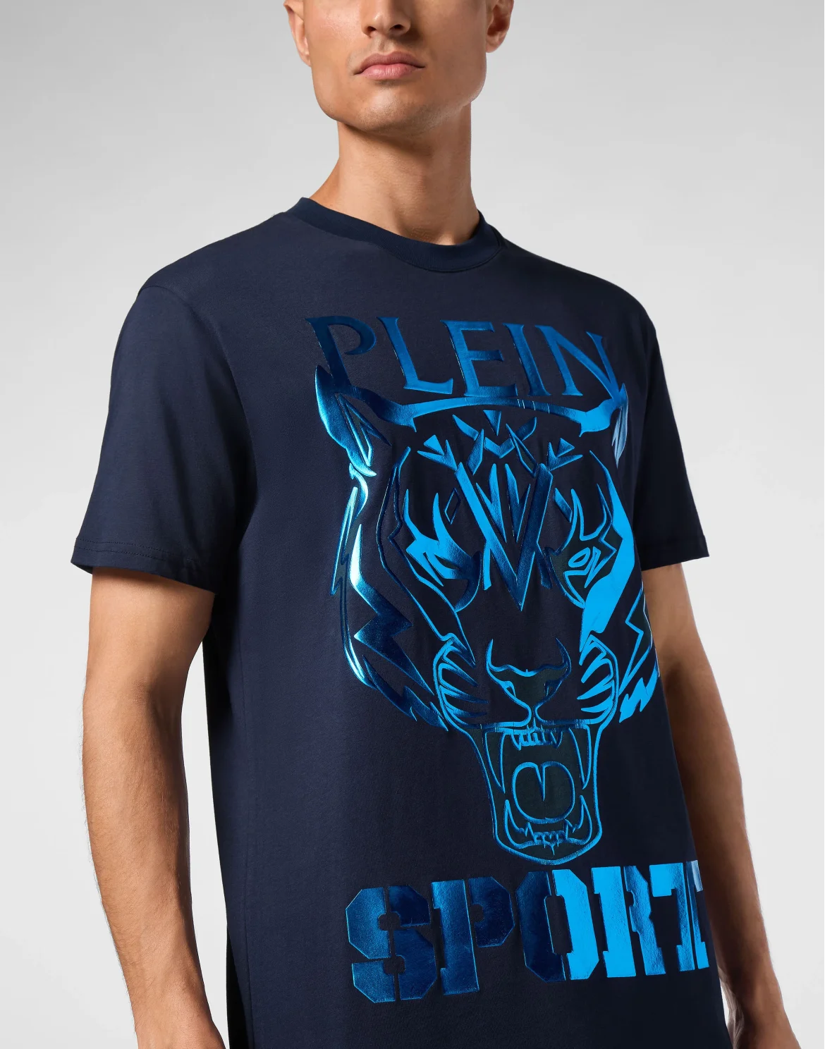 T-shirt Round Neck SS Tiger, цвет: Синий