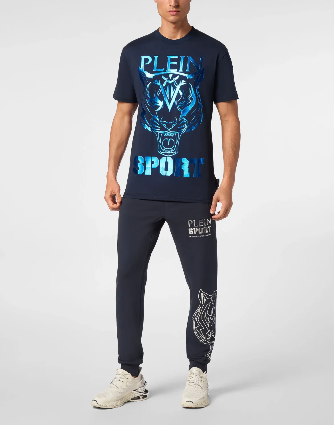 T-shirt Round Neck SS Tiger, цвет: Синий