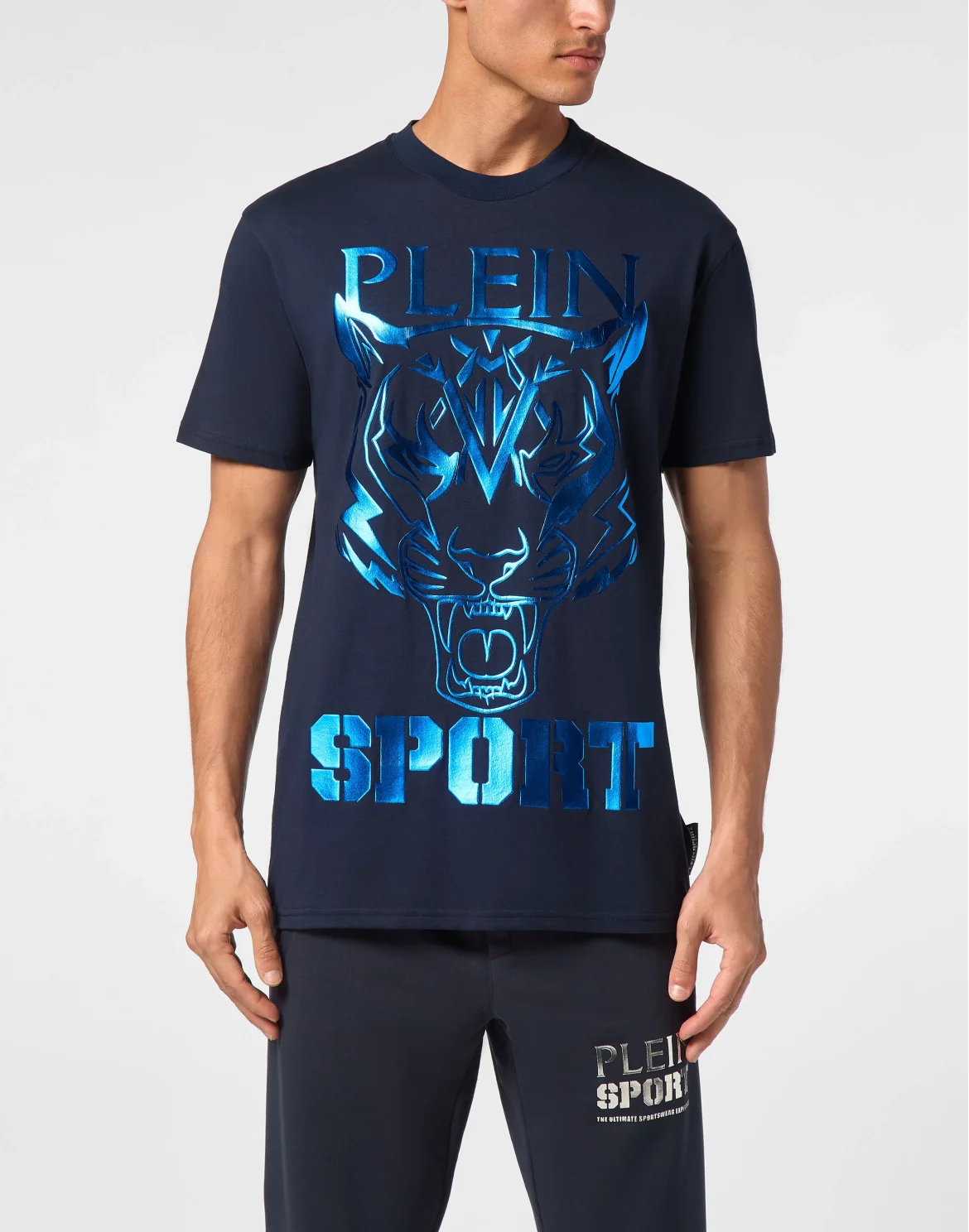 T-shirt Round Neck SS Tiger, цвет: Синий