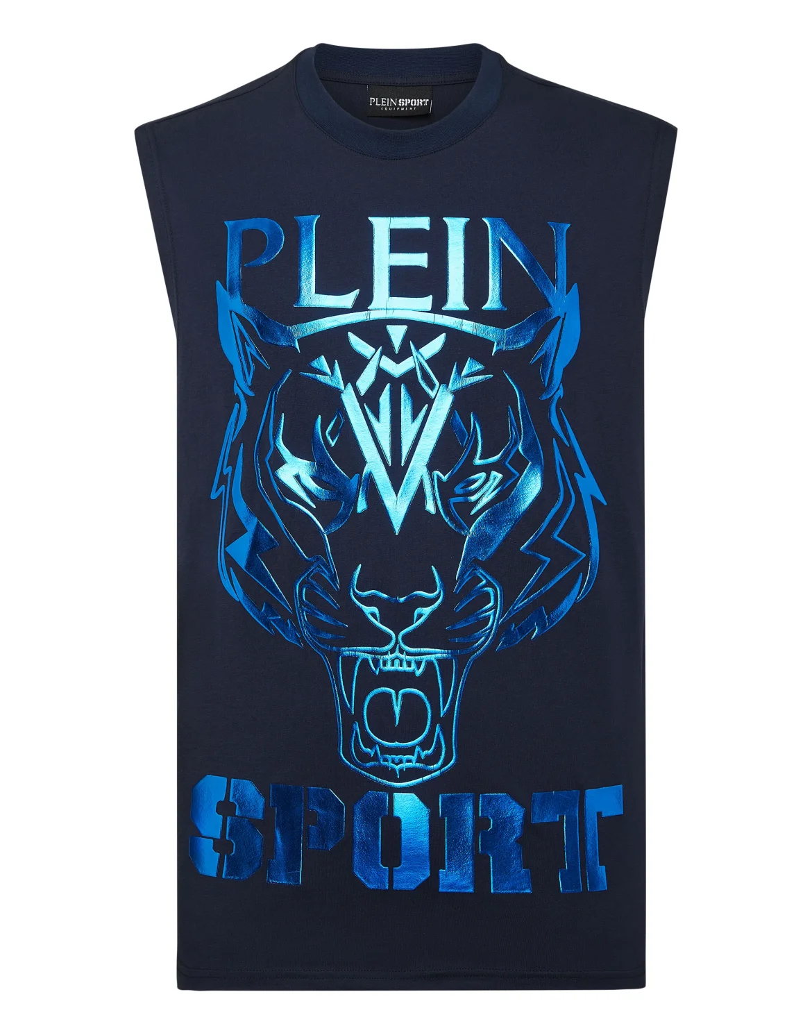 Sleeveless T-shirt Round Neck SS Tiger, цвет: Синий